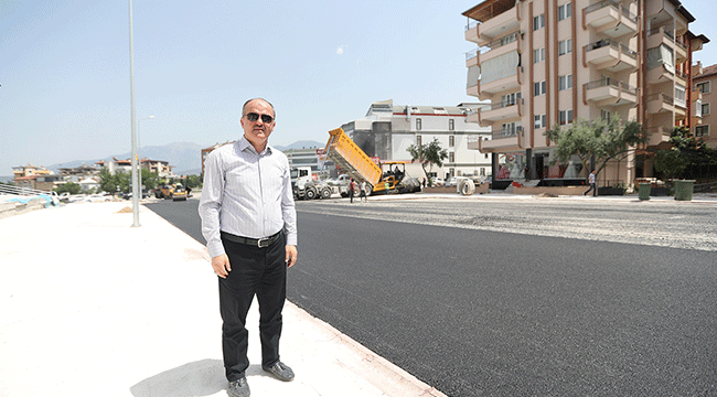 PAMUKKALE'DE CADDE VE SOKAKLAR GÜZELLEŞTİ