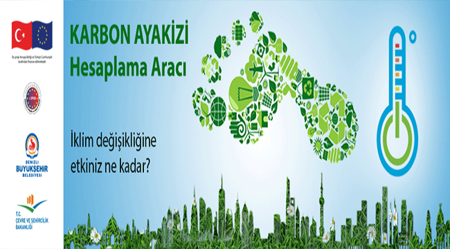 BÜYÜKŞEHİRDEN KARBON AYAKİZİ HESAPLAMA ARACI