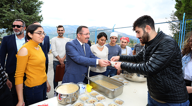 TAVAS MYO’DA AŞURE İKRAMI YAPILDI