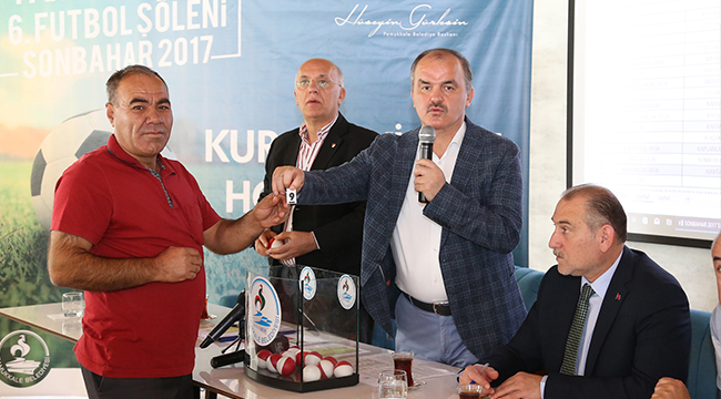 PAMUKKALE FUTBOL ŞÖLENi KURALARI ÇEKiLDi