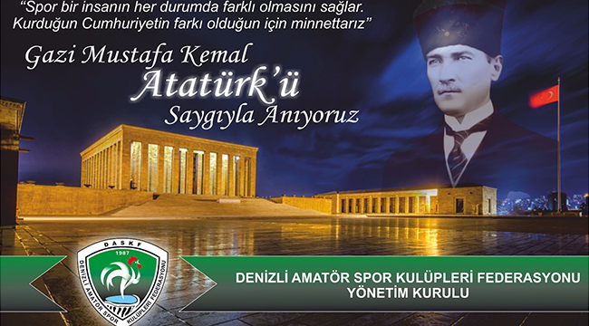 CEŞEN’DEN 10 KASIM MESAJI