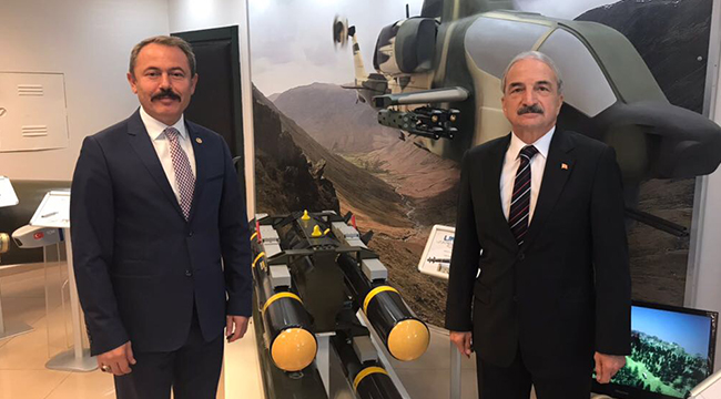 MİLLETVEKİLİ TİN, ROKETSAN ZİYARETİNİ ANLATTI