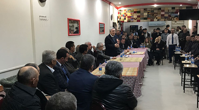 MHP, ÇİVRİL’DEKİ ÜLKÜCÜLERİ BİR ARAYA GETİRDİ