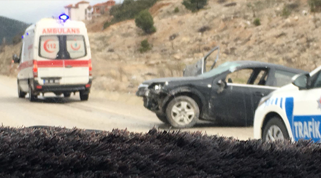 CANKURTARAN'DA TRAFİK KAZASI