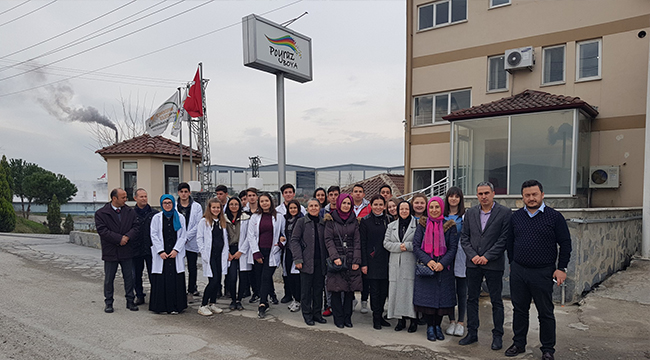 GENÇLER İŞİ YERİNDE İNCELİYOR