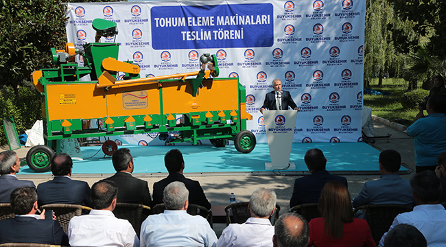 BÜYÜKŞEHİRDEN TARIMSAL SULAMAYA BÜYÜK KATKI