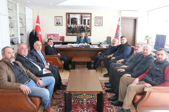 HAL ESNAFINDAN DEMİR’E İADE-İ ZİYARET