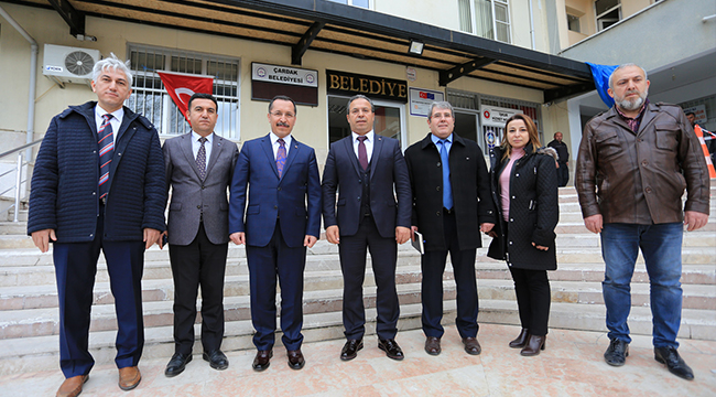 BAĞ İNCELEME ZİYARETLERİNİ SÜRDÜRÜYOR