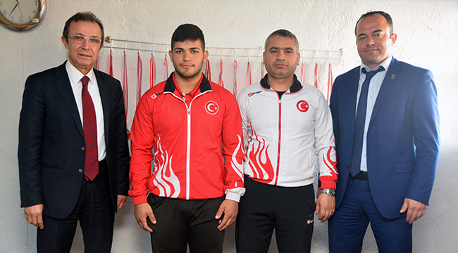 ŞAMPİYON HALTERCİDEN BÜYÜK HEDEFLER