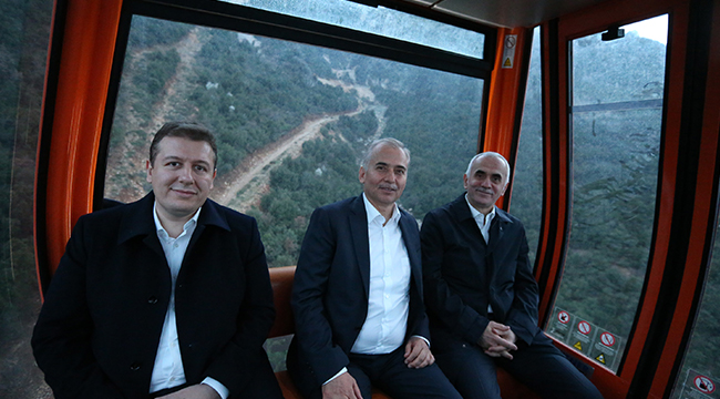 BÜYÜKŞEHİR YATIRIMLARINA HAYRAN KALDILAR
