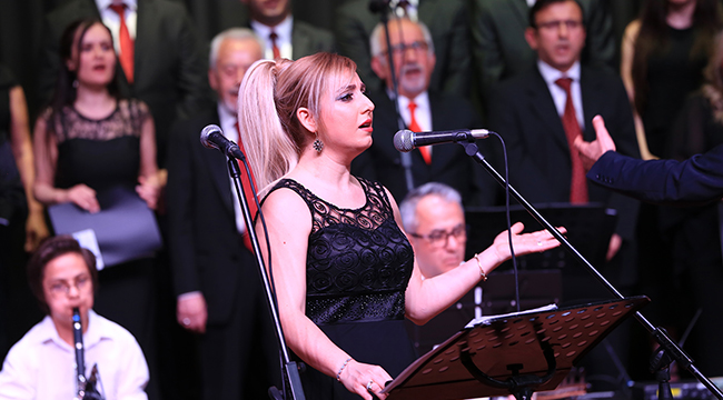 PAÜ TSM KOROSU MÜZİKSEVERLERİ BÜYÜLEDİ