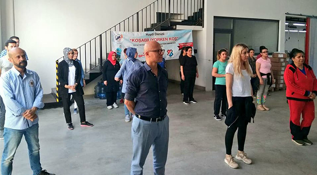 TEKSTİL ÇALIŞANLARI SPORDA BULUŞTU