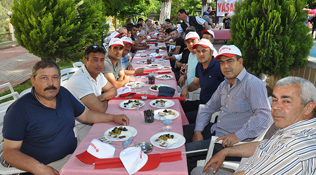 BULDAN’DA 1 MAYIS BÖYLE KUTLANDI