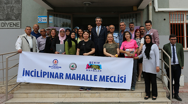 GERZELE VE İNCİLİPINAR "BENİM MAHALLEM"E KATILDI