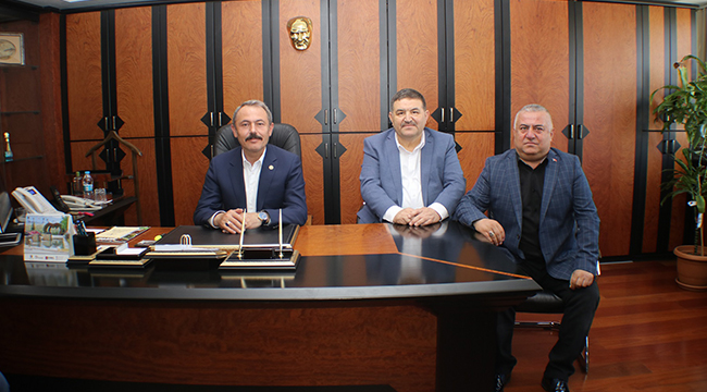 TİN, DESOB BAŞKANI DEVECİOĞLU’NU ZİYARET ETTİ