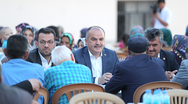 PELİTBAĞ-HACIKAPLANLAR GÖNÜL SOFRASI’NDA
