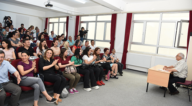 PROF. DR. CÜCELOĞLU ÖĞRETMENLER İLE BULUŞTU
