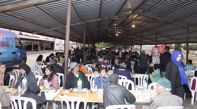 MEDENİYETLERE BEŞİKLİK EDEN IŞIKLI’DA İFTAR