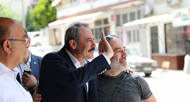 AK PARTİLİ TİN BULDAN HALKI İLE BULUŞTU
