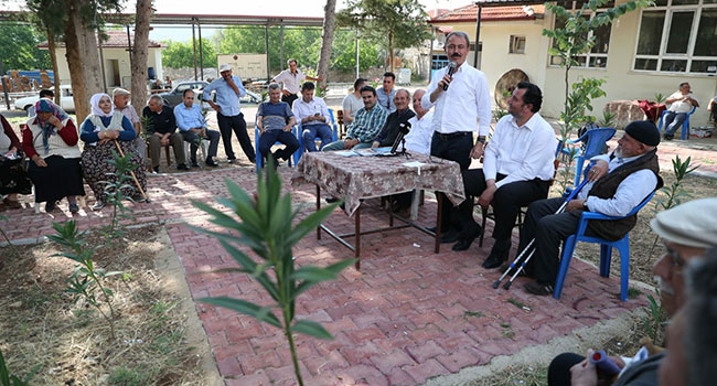 AK PARTİLİ TİN TAVASLILARLA BULUŞTU