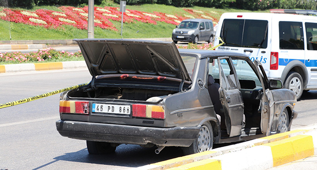 OTOMOBİL SÜRÜCÜSÜ SEKEN MERMİDEN YARALANDI