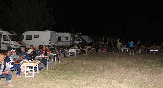 ÇAL’DA KARAVAN VE ÇADIR SEZONU AÇILDI