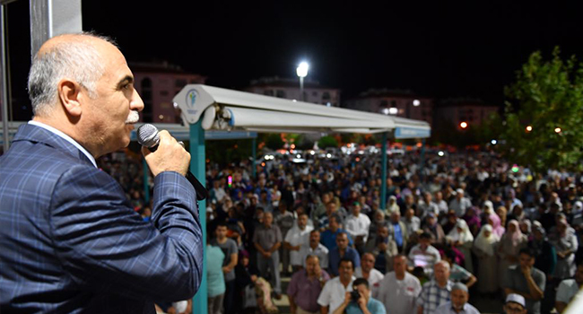 DENİZLİ’NİN HACILARI TÖRENLE UĞURLANDI