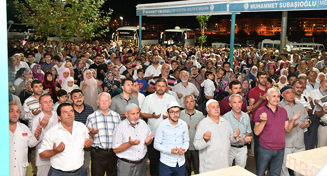 DENİZLİ’NİN HACILARI TÖRENLE UĞURLANDI
