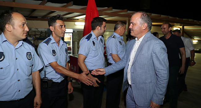 GÜRLESİN PERSONELİ İLE BİRARAYA GELDİ
