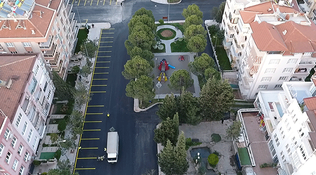 PAMUKKALE'DE CADDE VE SOKAKLAR GÜZELLEŞTİ