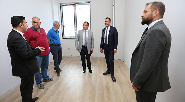 PROF.DR.BAĞ İNCELEMELERDE BULUNDU