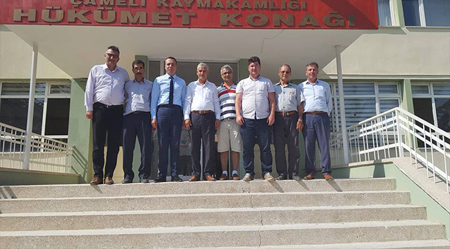 KAYMAKAM BÜYÜKKÖSE ÇAMELİ'Yİ ZİYARET ETTİ