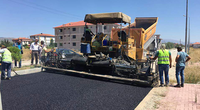 BAŞKAN GÜVEN, ASFALT ÇALIŞMALARINI İNCELEDİ
