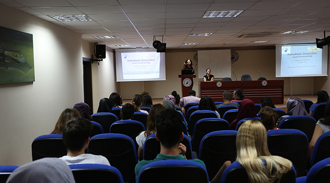 ERASMUS+ VE FARABİ ÖĞRENCİLERİNE PAÜ TANITILDI