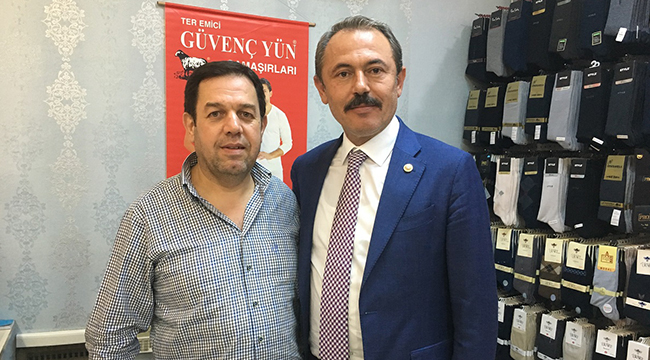 TiN, ESNAF ZİYARETiNE ÇIKTI