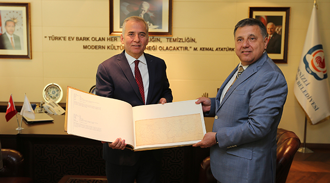 PTT BAŞMÜDÜRÜNDEN,BAŞKAN ZOLAN’A ZİYARET