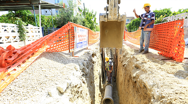 BULDAN YENİCEKENT’E 12 BİN METRE YENİ HAT DÖŞENECEK