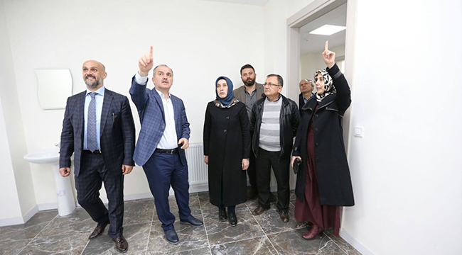 AK PARTİ MECLİS ÜYELERİ İLE YATIRIMLARI İNCELEDİ