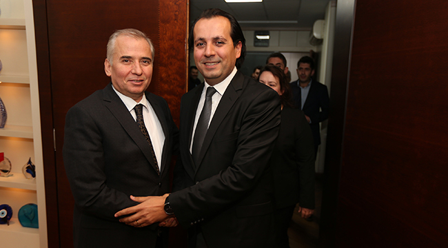 AK PARTİ SARAYKÖY’DEN BAŞKAN ZOLAN’A ZİYARET