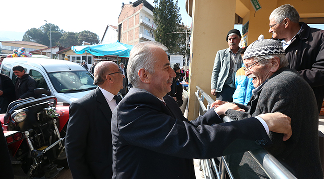 BAŞKAN ZOLAN, BULDANLILARLA BULUŞTU