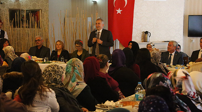 BAŞKAN ZOLAN KADINLARLA BİRARAYA GELDİ