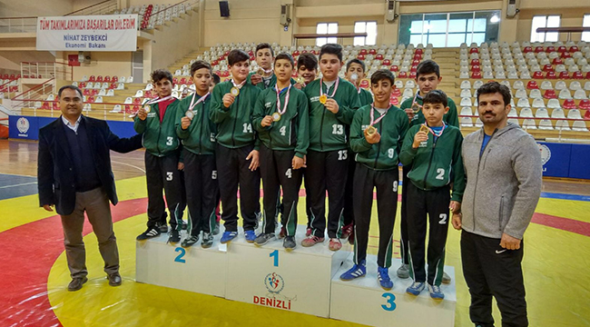 SARAYKÖYLÜ SPORCULAR DERECELERİ KİMSEYE BIRAKMADI