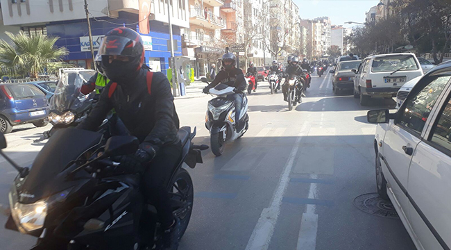ŞEHiT iSiMLERiNi MOTORLARINA YAZDILAR