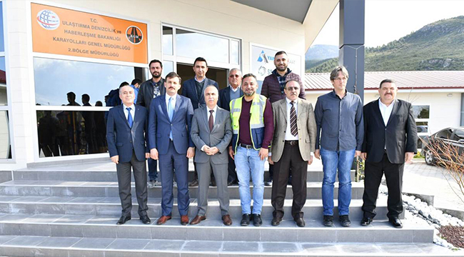 KARAHAN HONAZ TÜNELLERİNDE İNCELEME YAPTI