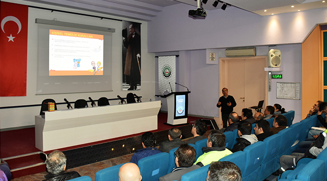 DENİZLİ OSB’DE TEMİZLİK VE HİJYEN EĞİTİMİ