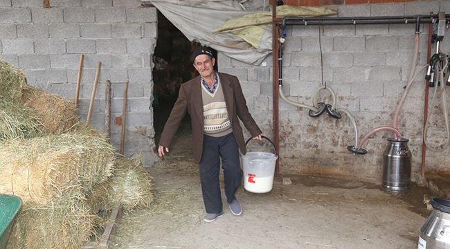 ÇAMELİLİ SÜTÇÜLER GELİRİNİ TSK’YA GÖNDERDİ