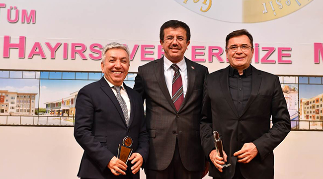 31 HAYIRSEVERE PLAKET VERİLDİ