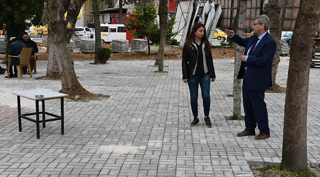SALİH TANYERİ PARKININ ÇEHRESİ DEĞİŞİYOR