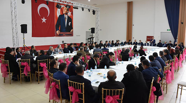 BAŞKAN ŞEVKAN EĞİTİMCİLERLE BULUŞTU