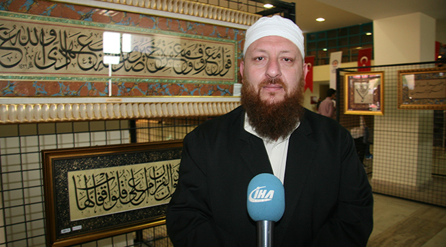 GELENEKLİ TÜRK İSLAM SANATLARI SERGİSİ AÇILDI